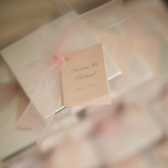 Custom 4-piece wedding favor