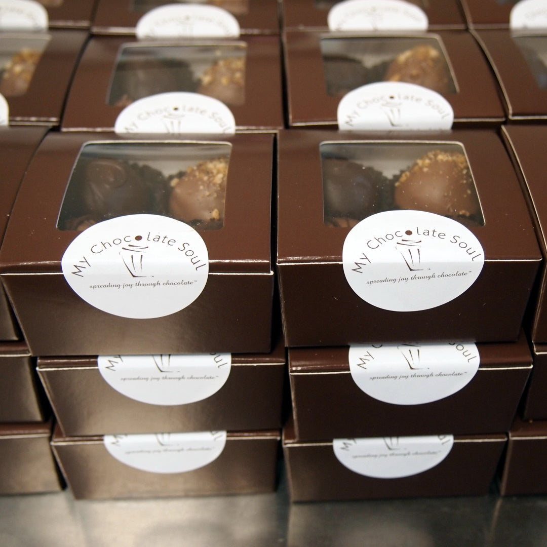 4-piece chocolate box
